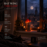 Bat Halloween Lamp By Adeniko
