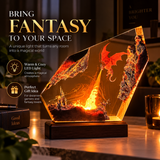 Fire Dragon Halloween Lamp By Adeniko