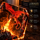 Fire Dragon Halloween Lamp By Adeniko