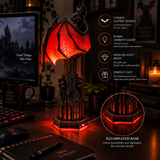 Bat Halloween Lamp By Adeniko
